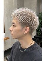 ラディックス(LADiX) ホワイトシルバースパイキーショート