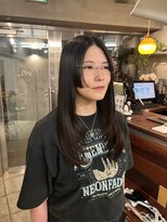 ギフトサニーサイド(gift sunny side)&nbsp;前髪なし姫カット