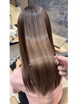 ペッツ プロフェッショナル(PETZ PROFESSIONAL)&nbsp;ハイライト × 寒色ブラウン