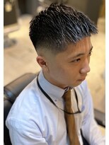 フランクスバーバー アンド ビアークラブ(FRANK'S BARBER and BEER CLUB)&nbsp;ショートレイヤーワイルドツーブロックテクノクロップフェード