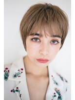 ピズム(PISM)&nbsp;ジェンダーレスイメチェンショート/フォギーベージュ