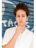 ケアリー 武蔵小杉(Carelly)&nbsp;AUSTIN メンズアップバング×束感ショートマッシュ