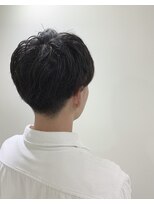 プレミアムバーバー 原宿店(PREMIUM BARBER produce by HIRO GINZA)&nbsp;センターパート×ツーブロック