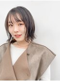 【モードなプツっとボブ】