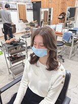 ディッシュ 五反田(dish)&nbsp;五反田美容院★韓国くびれヘア/小顔/綺麗め雰囲気