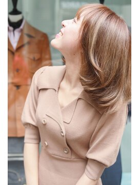 グランマッシュ(Granmash) ブリーチなし・透明感カラー・髪質改善シリカカラー・ベージュ