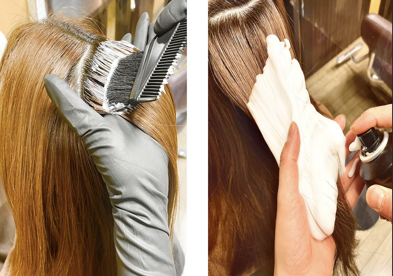 カット＆プラチナカラー＆トリートメント　\7370→\7040 ※ロング料金別途　