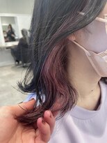 シェル 立川(shell)&nbsp;レッドピンク/インナーカラー/お洒落可愛い