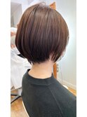 大人ショート　ショコラアッシュ　ヘルシースタイル
