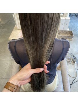 ドット ヘアー(dot.hair) オリーブベージュ