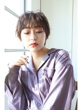 エクリ(equri×SHISEIDO) 【目黒美容室】ウェーブショートヘア