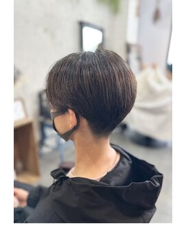プランツ ヘアサロン(Plants HAIR SALON by GEORGE) ナチュラル　センターパート◎ メンズ元住吉