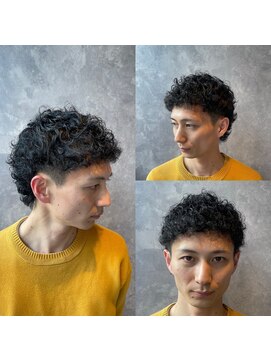 メグロバーバーショップロッポンギ 目黒六(MEGURO BARBER SHOP 6PPONGI) 海外で大流行【マレットヘア】
