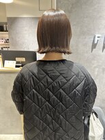 フレームプラス 御堂筋難波店(FRAME +)&nbsp;外ハネボブ　切りっぱなし