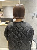外ハネボブ 切りっぱなし