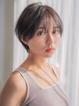 ベンジー 中目黒店(benji) 大人な耳掛けショートスタイル 2