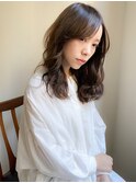 【kiji】ナチュラルな雰囲気のコテ巻き風パーマstyle。