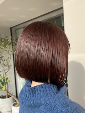 ジェムバイアルテフィーチェ(gem by artefice) パツっとボブ