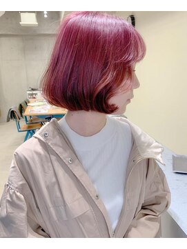 ナループロア ルームー(Nalu pu loa ROOMOO) ゆるまきタッセルカット/タッセルカット/タンバルモリ/韓国ボブ