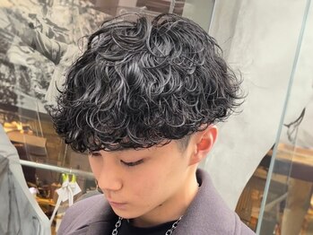 リット×ベリエ(Lit.×belier)の写真/SNSでも話題の《*ツイストスパイラルパーマ*》予約の90%以上がパーマ施術のメンズサロン*