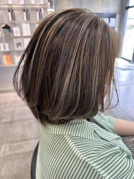 メルバイレガロ 水戸(mer by REGALO) 人気オーダー#コントラストハイライト