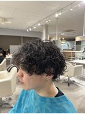 波巻プードルパーマ