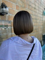 ヘアーシー(HAIR C,) ［HAIR C shoichi］ハイトーン丸みボブ