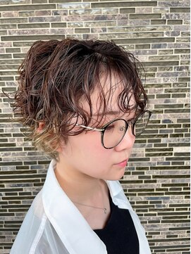 ヘアーアトリエ ラフェル(hair atelier Rafel) デザインショートパーマ