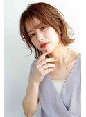 大人ナチュラルレイヤーショートボブ