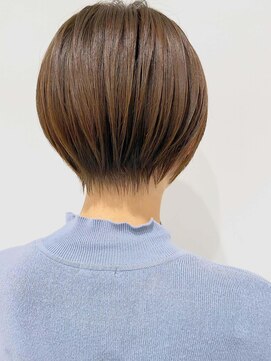 バサ 花小金井店(BASSA) ショートカット×ひし形ショートボブ×前髪あり20代30代40代　a