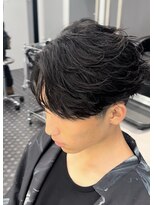 メンズフィール 東梅田店(MENS FEEL) 【標準】フェザーパーマ MENSFEEL東梅田店