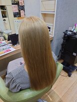 ブロッサム 東中野店 透明感抜群♪20代30代ダブルカラーブリーチグレージュアッシュ