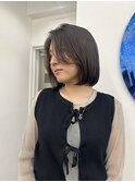 毛流れアンニュイボブ