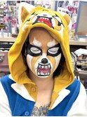 再現度高め♪『アグレッシブ烈子ハロウィンメイク』追加料金あり
