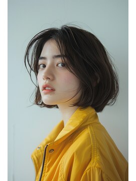 クレア 新板橋店(CREA) 小顔ボブ20代30代40代カットボブ白髪染め髪質改善/板橋赤羽