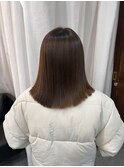 髪質改善ストレート×ぷつっとミディアム【Ryoka 髪質改善】
