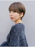 黒髪/ボブルフ/ネビージュ/小顔/ワンレン/水戸/髪質改善/前髪
