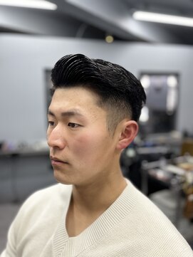 アイコン ブルー メンズ(I-CON #blue MEN'S) ナチュラルサイドパート