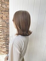 レリーアンテ 大阪梅田(Rely ante)&nbsp;韓国ボブ　ベージュカラー