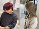 オズ(OZ)の写真/ダメージレスで色ムラのないカラーが叶う◎ハイトーンやインナーカラーも得意*髪質改善/学割U24/ブリーチ
