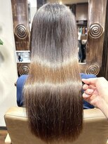 ハーシーバイアポロ 相模大野(HERSHE by apollo) 髪質改善縮毛矯正,レイヤー,縮毛矯正,白髪ぼかしハイライト.白髪