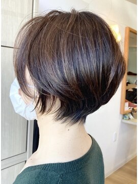 エス ハート オブ ヘアー 名東店(Heart of HAIR) 【ES田中】summer style　#前髪なしショート