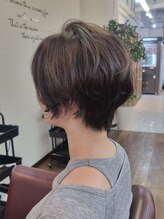 ネオヘアー 谷町九丁目店(Neo hair) まるみ無造作ショートボブ
