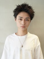 ニコ トウキョウ ロジック(nico TOKYO Logic)&nbsp;黒髪スパイキーショートアップバンクスーツ社会人20代30代