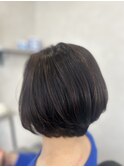 上品なボブで品よくスッキリと/髪質改善/ヘッドスパ