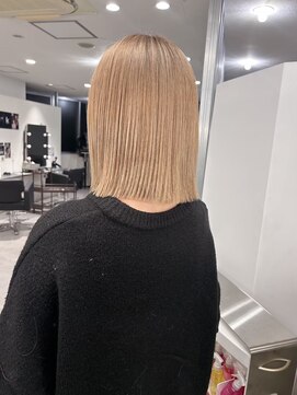 キング 心斎橋店(K!ng) 縮毛矯正髪質改善レイヤーカットトリートメント心斎橋美容室