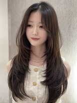 ジーナ 福岡天神(Zina) 韓国ハッシュカット/顔まわりレイヤーZina福岡天神