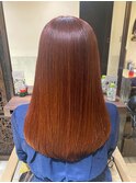 髪質改善/ストレート/ブラウンアッシュ/ロング