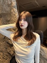 アスター 天神大名店(Aster)&nbsp;黒髪カタログ/オリーブグレー/ココアベージュ/小顔に見せるヘア