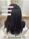縮毛矯正×髪質改善